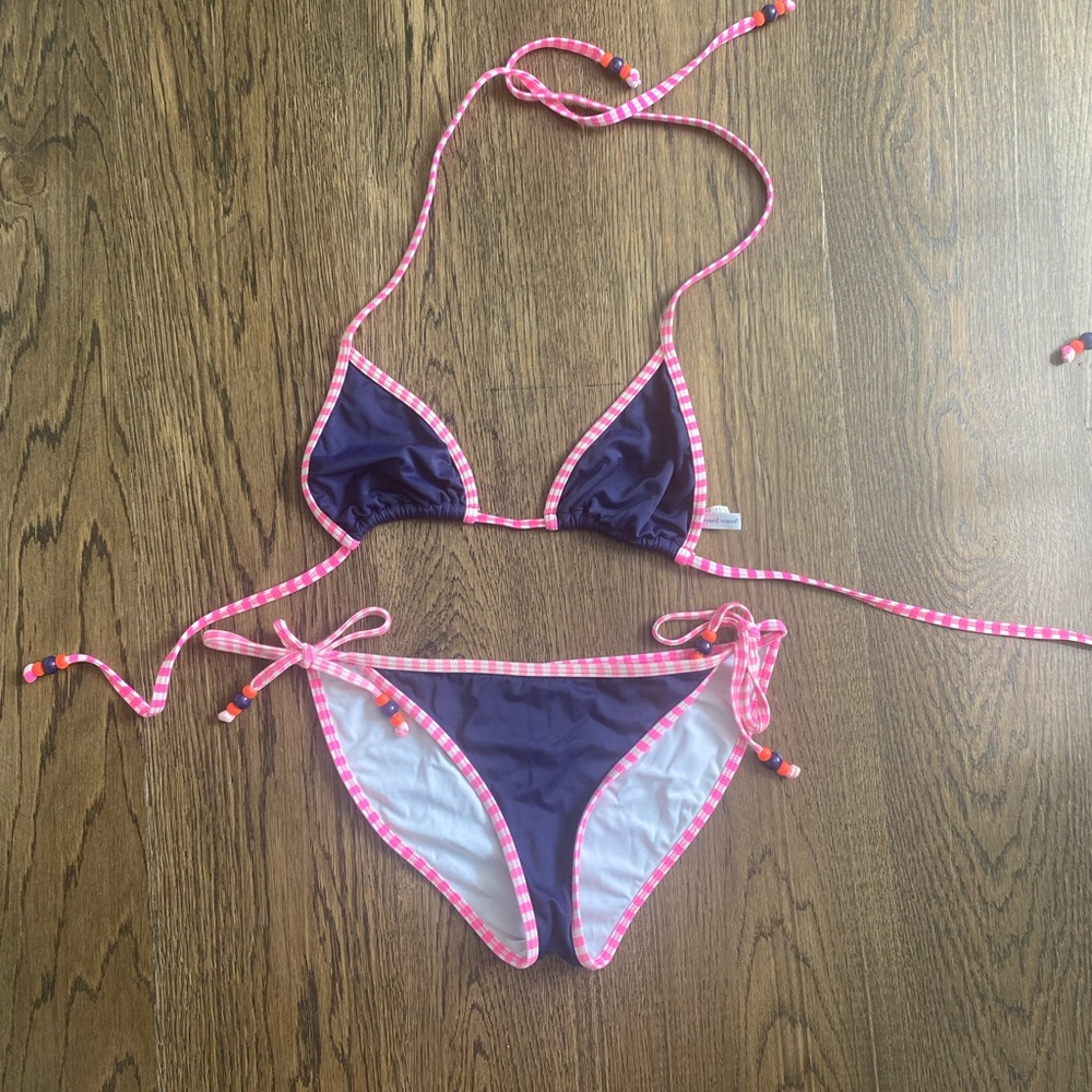 M/L Vineyard Vines String Bikini